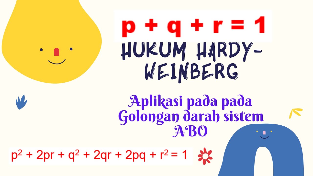 Aplikasi Hukum Hardy-Weinberg Pada Golongan Darah Sistem ABO - YouTube