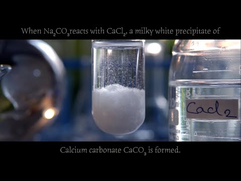 What happens when you mix sodium carbonate and sodium chloride?
