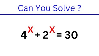 A Nice Exponential Problem | Maths Olympiad | You Should Know This Trick !!