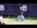 田宮流居合術　明治神宮奉納古武道演武大会　2012.11.03