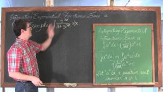 Integrating Exponential Functions Base a Calculus 1 AB