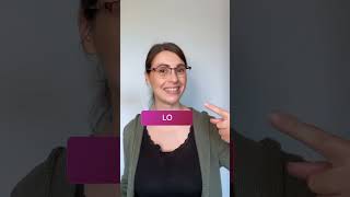 Test your Italian! Which Italian pronoun will you choose? - Learn Italian #shorts