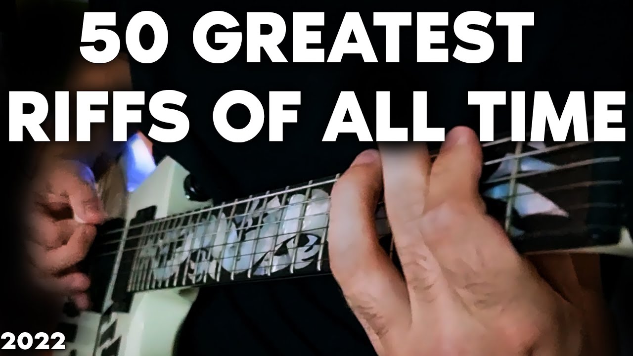 50 Greatest Guitar Riffs Of All Time Part 1 2022 - YouTube