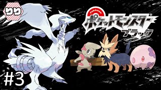 【生配信】完全初見！じっくり楽しむイッシュ地方【ポケットモンスターブラック 実況】#3