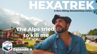 HexaTrek episode 4 : Falling and doubting in the Alps.