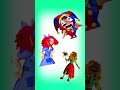 Ms  Delight vs Ragatha vs Pomni #shorts #animation #meme #cover