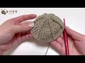 숩니공방 코바늘 군밤 모자 만들기 강아지모자 고양이모자 dog crochet hat