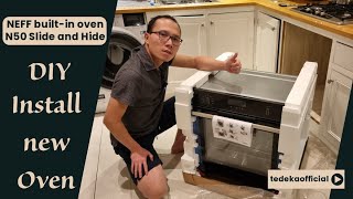 DIY: Uninstall \u0026 Install NEFF N50 Slide and Hide Built-in Oven - Step-by-Step Guide!