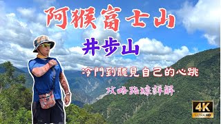 【郊山中級山系列】地圖沒有的部落|冷門到聽到自己的心跳|刻劃著歷史痕跡的一座山|井步山