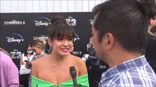 Peyton Elizabeth Lee Carpet Interview at Disney+'s Zombies 3 Premiere