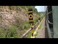 16102 kollam chennai egmore express slowly enters the punalur sengottai ghat section