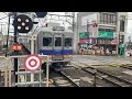 南海高野線 北野田駅 6000系 6001f 6033f 6031f 区間急行 なんば行き発車