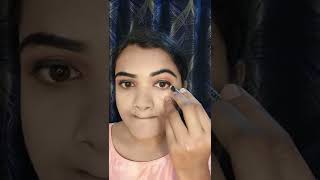 | UNDER 10 RS. MAKEUP SHORT VIDEO | Makeup under 10rs. product | Easy Makeup #shorts #youtubeshorts👌