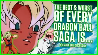 The BEST and WORST of EVERY Dragon Ball Saga Is...