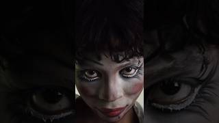 AM I A PSYCHO?? #shortvideo #makeup #halloweencostume #annabelle