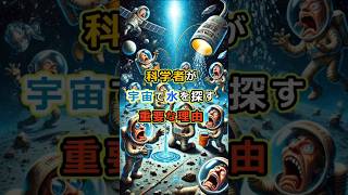 科学者が宇宙で水を探す重要な理由 #宇宙 #科学者 #水 #理由 #重要 #天体解説 #宇宙の叡智 #shorts #雑学