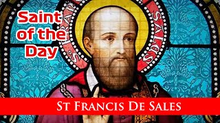 St Francis De Sales - Saint of the Day with Fr Lindsay - 24 January 2025