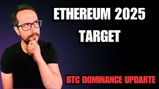 Ethereum 2025 Target - BTC Dominance Signal