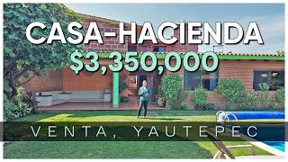 CASA- HACIENDA en venta‼️ en Morelos