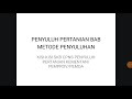 materi Penyuluh pertanian BAB METODE PENYULUHAN