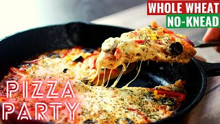 Complete pizza making recipe for all | Wheat pizza