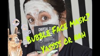 Most Bubbly Face Mask ever?! Vlog