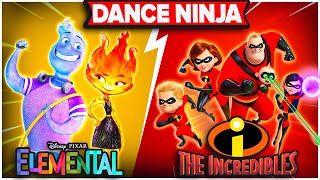 Freeze Dance Brain Break ⚡️ Elemental & The Incredibles ⚡️ Just Dance ⚡️ Dance Ninja ⚡️ Matthew Wood
