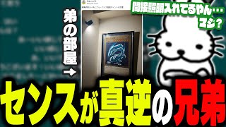 弟の部屋を見て驚愕するドコムス【ドコムス雑談切り抜き】