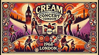 Cream - Farewell Concert - 1968 (Royal Albert Hall London) (4K Restored \u0026 audio remastered)