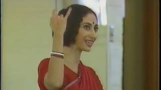 Odissi Dance Master Class by Sharon Lowen with Guru Kelucharan Mohapatra Dance Dept U of Iowa 1985