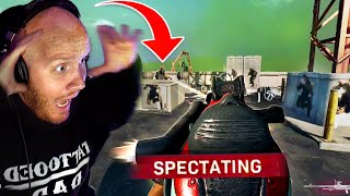 I SPECTATED THE WORLD'S BIGGEST CAMPER! (SPECTATING WARZONE SOLOS)