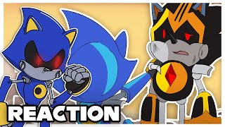 METAL SONIC REACTS TO METAL SONIC VS SHARD?!