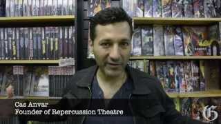 Cas Anvar, founder of Repercussion Theatre