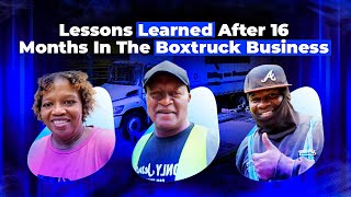 LESSONS LEARNED AFTER 16 MONTHS IN THE BOXTRUCK BUSINESS ~ the Boxtruck Couple