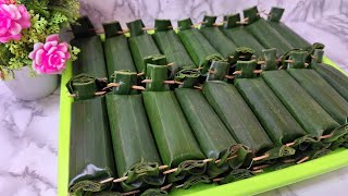 RESEP LEMPER ISI AYAM 1 KG BERAS KETAN HASILNYA 40 PCS ISIANNYA BANYAK PUAS MAKANNYA