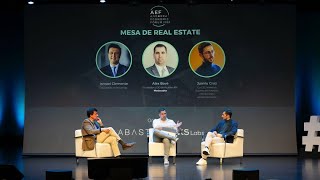 Mesa de Real Estate en el Andorra Economic Forum 2024 - Ismael Clemente y Juanlu Cruz