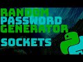 Random Password Generator with Server and Client, Sockets | Python