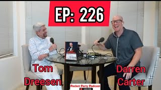 Tom Dreesen: The Man Who Made Sinatra Laugh | Darren Carter - Pocket Party Podcast #Podcast