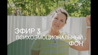 Эфир 3. Психоэмоциональный фон.