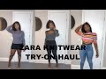 ZARA KNITWEAR TRY-ON HAUL | AUTUMN / WINTER