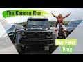 The Cannon Run UK Vlog - Rebecca and Tyler