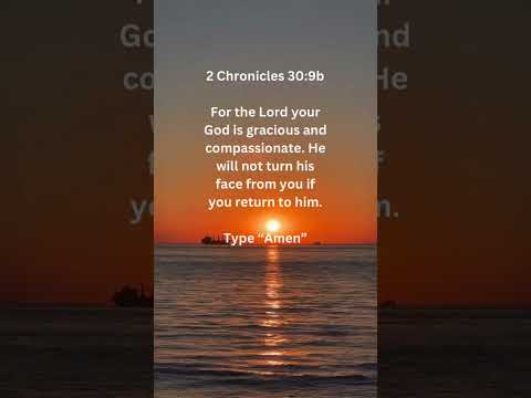 2 Chronicles 30:9b - YouTube