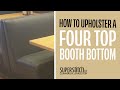 Install: Four Top Booth Bottom