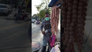 タイ旅行🇹🇭💕屋台飯 Traveling in Thailand Street Food 想像とちょっと味が違った😅