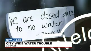 Major Water Outages in Asheville