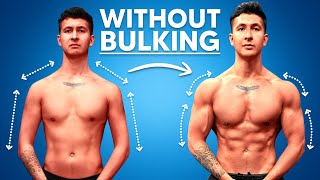 How to Build Muscle Without Bulking (NEW RESEARCH!)