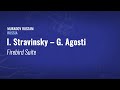 Igor Stravinsky – Guido Agosti - Firebird Suite | Muradov Rustam