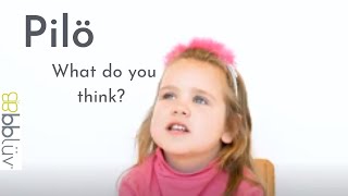 bblüv - PILÖ -  What Do You Think It Is? - Children Edition