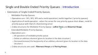 Single & Double Ended Priority Queue: Introduction