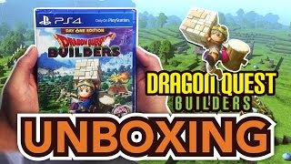 Dragon Quest Builder Day One Edition (PS4) Unboxing !!